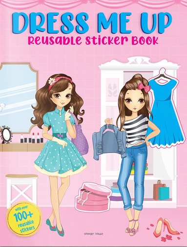 Wonder House Books - Dress Me Up Reusable Sticker Book for Chindren, Häftad
