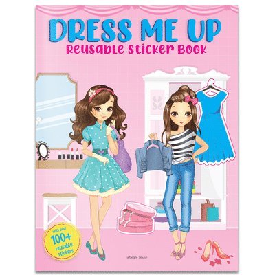 Dress Me Up Reusable Sticker Bookfor Chindren 1