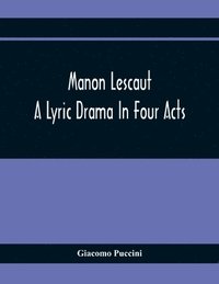 bokomslag Manon Lescaut