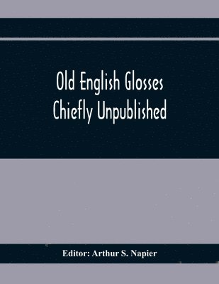 Old English Glosses