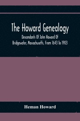 bokomslag The Howard Genealogy