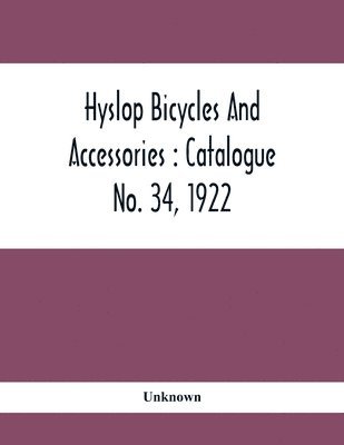 bokomslag Hyslop Bicycles And Accessories