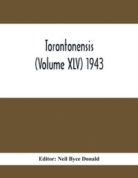 bokomslag Torontonensis (Volume XIV) 1943