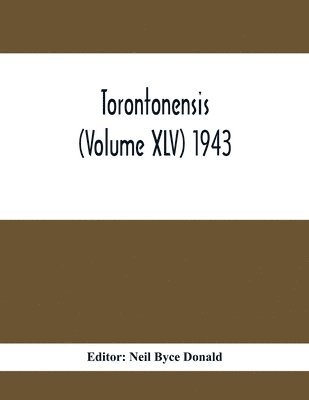 bokomslag Torontonensis (Volume XIV) 1943