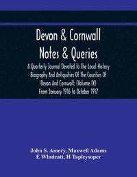 bokomslag Devon & Cornwall