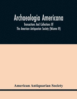 Archaeologia Americana 1