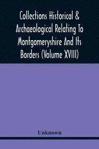 bokomslag Collections Historical & Archaeological Relating To Montgomeryshire And Its Borders (Volume Xviii)