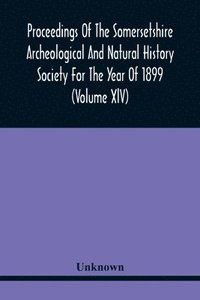 bokomslag Proceedings Of The Somersetshire Archeological And Natural History Society For The Year Of 1899 (Volume Xlv)