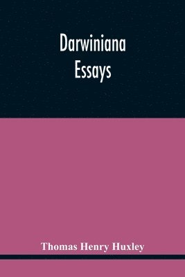 bokomslag Darwiniana