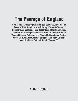 bokomslag The Peerage Of England