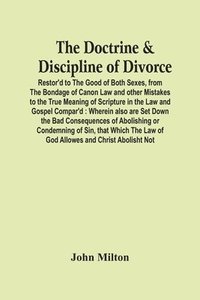 bokomslag Doctrine & Discipline Of Divorce