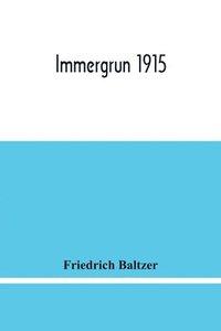 bokomslag Immergrun 1915