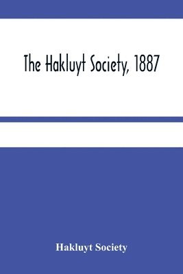 bokomslag Hakluyt Society, 1887