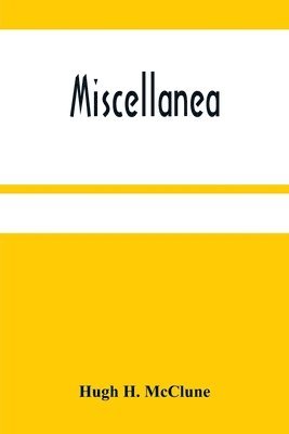 bokomslag Miscellanea