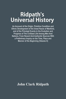 bokomslag Ridpath'S Universal History