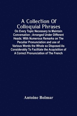 bokomslag Collection Of Colloquial Phrases