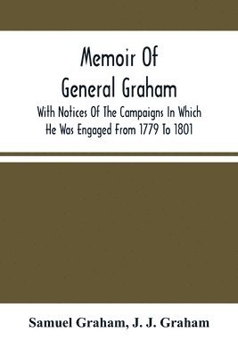 bokomslag Memoir Of General Graham