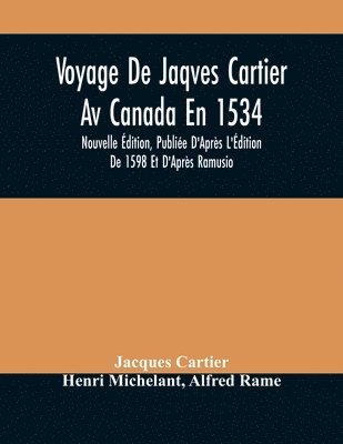 bokomslag Voyage De Jaqves Cartier Av Canada En 1534