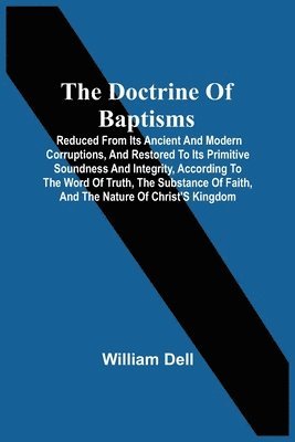 bokomslag The Doctrine Of Baptisms