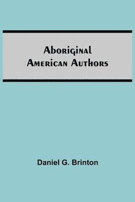 Aboriginal American Authors