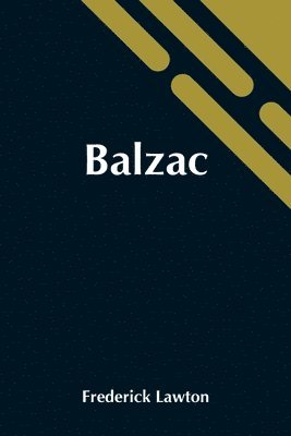 bokomslag Balzac