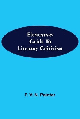 bokomslag Elementary Guide to Literary Criticism