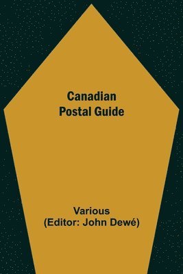 bokomslag Canadian Postal Guide