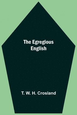 bokomslag The Egregious English