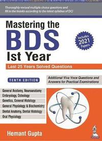 bokomslag Mastering the BDS 1st Year
