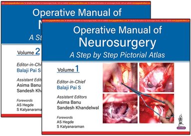 S Balaji Pai - Operative Manual of Neurosurgery: A Step by Step Pictorial Atlas, Häftad