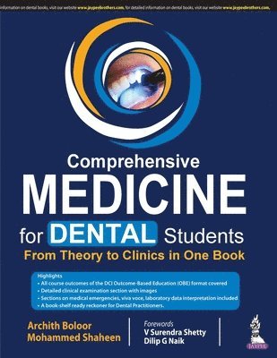 Archith Boloor, Mohammad Shaheen - Comprehensive Medicine for Dental Students, Häftad