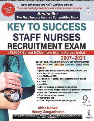 bokomslag Key To Success: Staff Nurses Recruitment Exam (2007-2021)