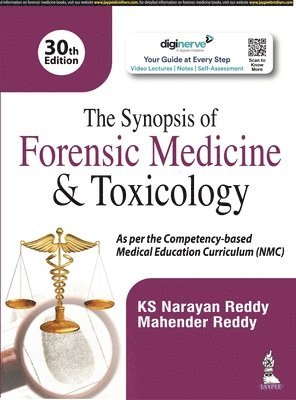 bokomslag Synopsis of Forensic Medicine & Toxicology