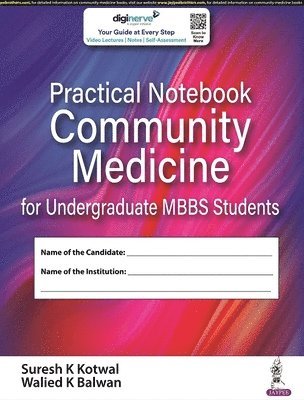 bokomslag Practical Notebook Community Medicine for Undergraduate MBBS Students