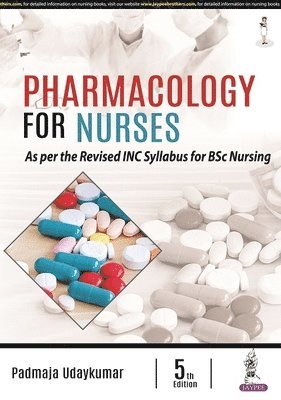 bokomslag Pharmacology for Nurses