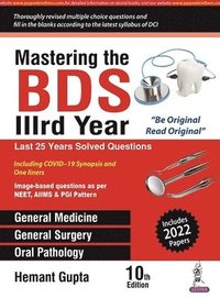 bokomslag Mastering the BDS IIIrd Year