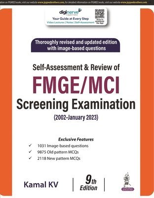 bokomslag Self Assessment & Review of FMGE/MCI Screening Examination