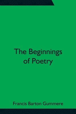 Beginnings of Poetry