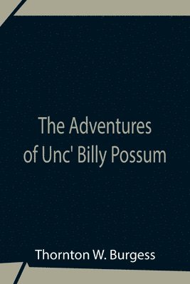 bokomslag Adventures Of Unc' Billy Possum