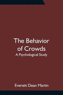 bokomslag Behavior of Crowds