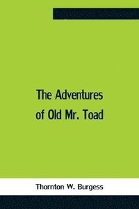 bokomslag The Adventures Of Old Mr. Toad