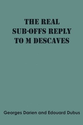 real sub-offs Reply to M Descaves