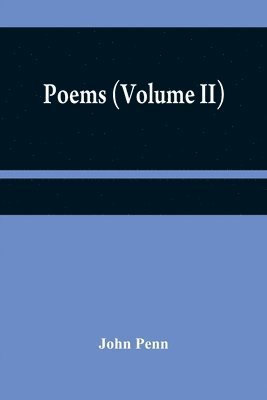 bokomslag Poems (Volume II)