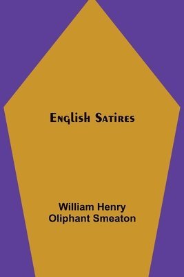 English Satires 1