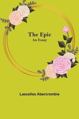 bokomslag Epic; An Essay