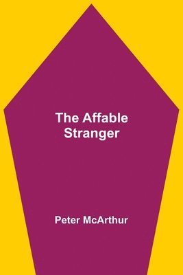bokomslag Affable Stranger