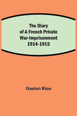 bokomslag Diary of a French Private War-Imprisonment 1914-1915