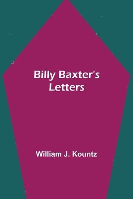bokomslag Billy Baxter's Letters