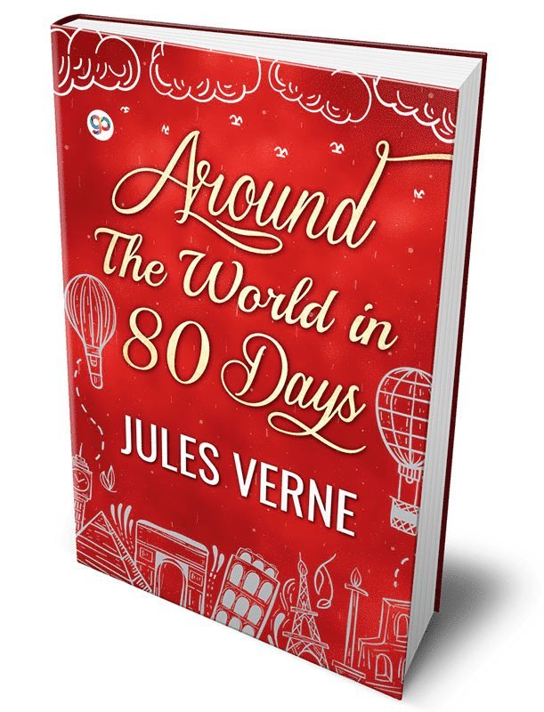 Jules Verne, Verne Jules - Around the World in Eighty Days, Inbunden