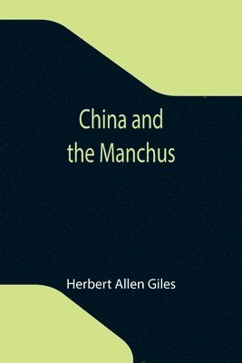 China and the Manchus 1